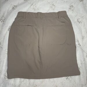 Tilley Tan Utility Midi Skirt – Size Small (READ DESCRIPTION)